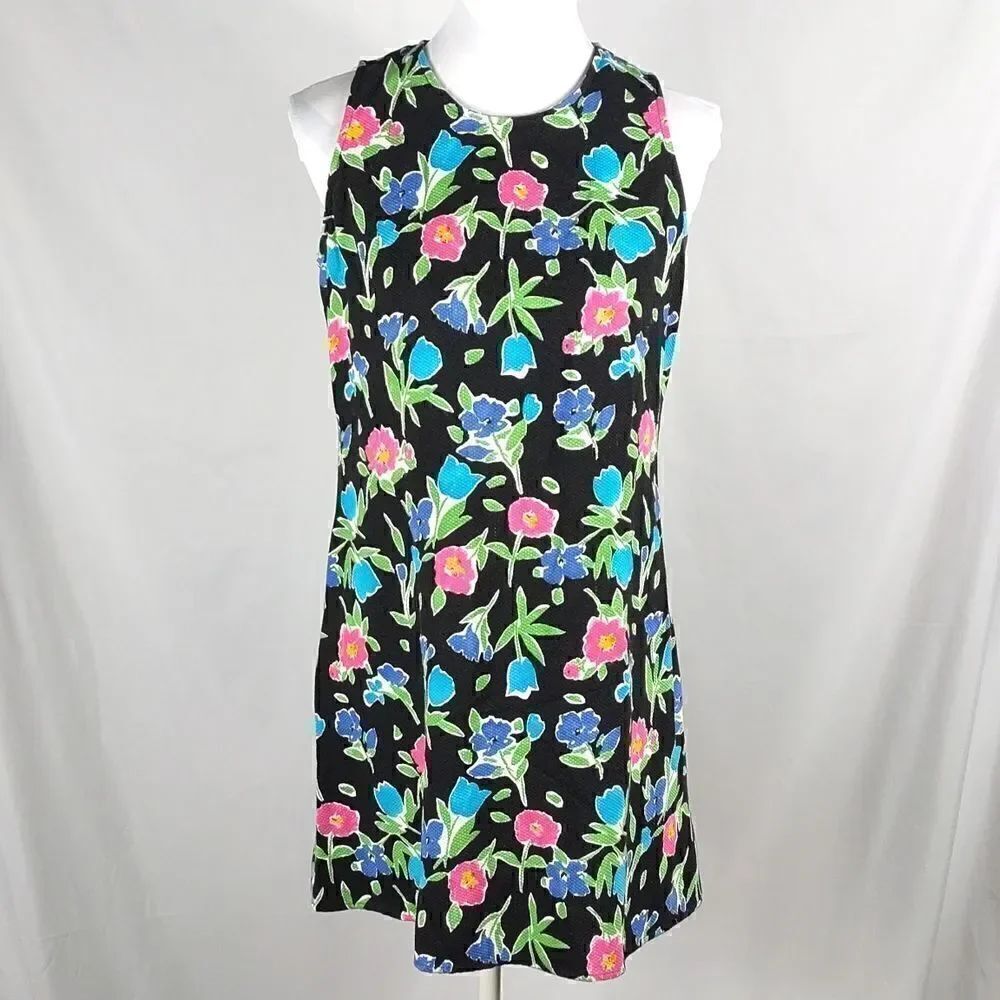 Vtg. California Concepts Floral Mini Dress